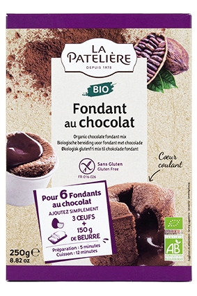 LA PATELIERE Chokolade Fondant Mix, Økologisk Glutenfri